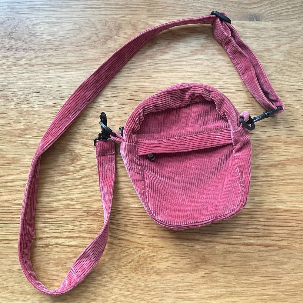 Aime Léon Dore Pink Corduroy Bag